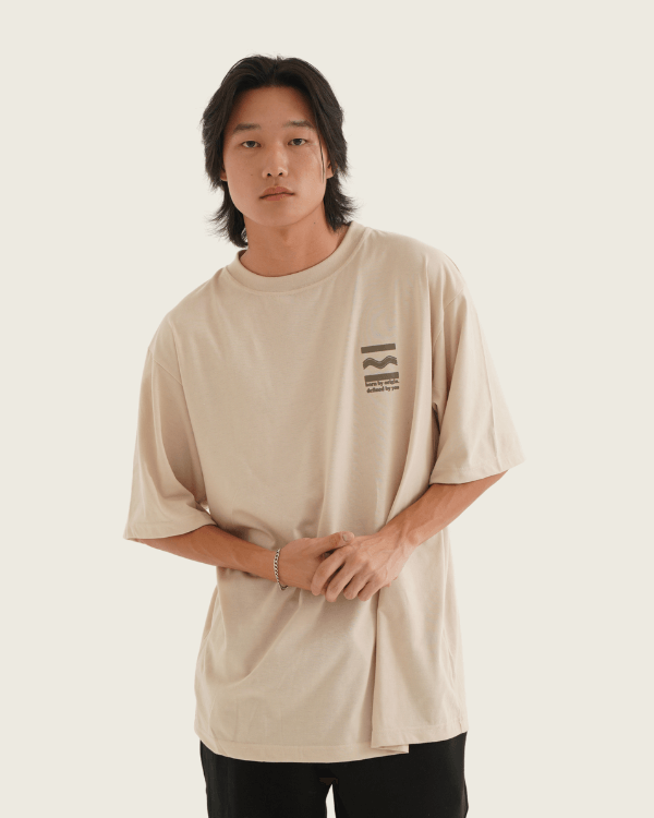 PREMIUM OVERSIZE TEE [SAND]