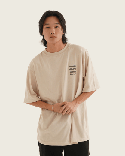 PREMIUM OVERSIZE TEE [SAND]