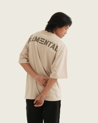 PREMIUM OVERSIZE TEE [SAND]