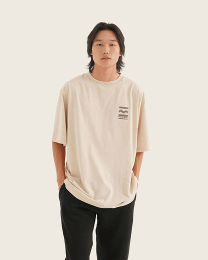 PREMIUM OVERSIZE TEE [SAND]